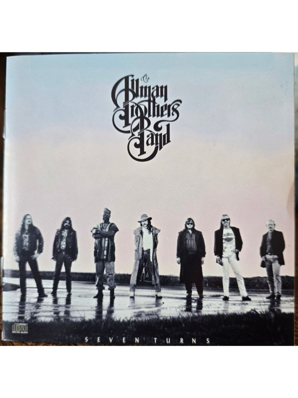 The Allman Brothers Band Seven Turns CD 1990 Epic Records AAD  37853cd